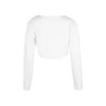 thumbnail image 3 of KOMOO Women Knit Bolero Cardigan Long Sleeve Shrug Crop Cardigan Lightweight Open Front Short Shrugs, 3 of 8