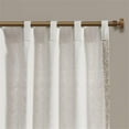 thumbnail image 4 of Pemberly Row Cotton Printed Window Curtain Panel with Lining in Beige, 4 of 9