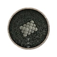 thumbnail image 3 of Charcoal Gray, Speckled Ceramic Fire Balls | 3" Set of 20, 3 of 7