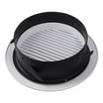 thumbnail image 4 of Grille de Ventilation Intérieure Murale Ronde Réglable 75-200mm ABS, 4 of 9