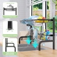 thumbnail image 4 of Giantex Over Sink Dish Drying Rack, 2-Tier Dish Drainer for Kitchen Counter Storage, Cutting Board & Utensil & Knife Holder, 4 of 10