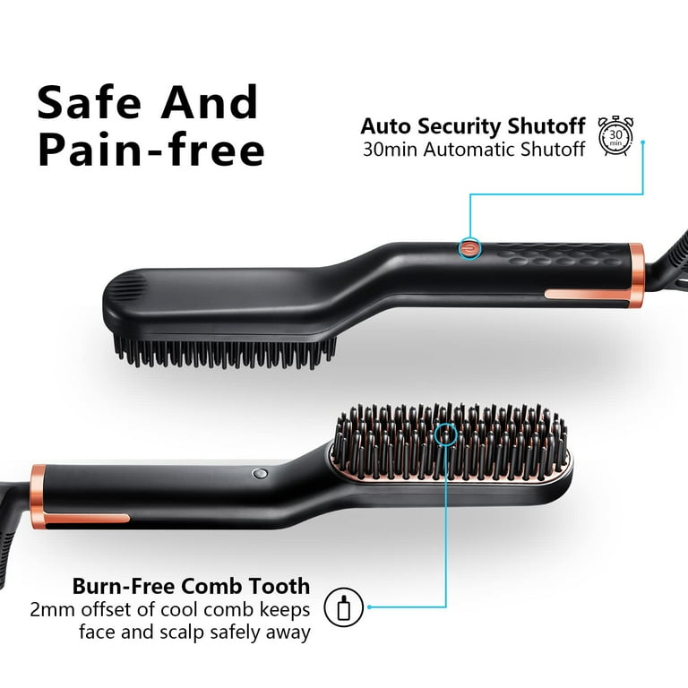 Heated beard top brush walmart