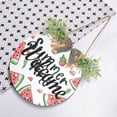 thumbnail image 4 of Watermelon Summer Time Welcome Sign for Front Door Wreath Door Sign for Farmhouse Porch Decoration Indoor Outdoor, 4 of 7