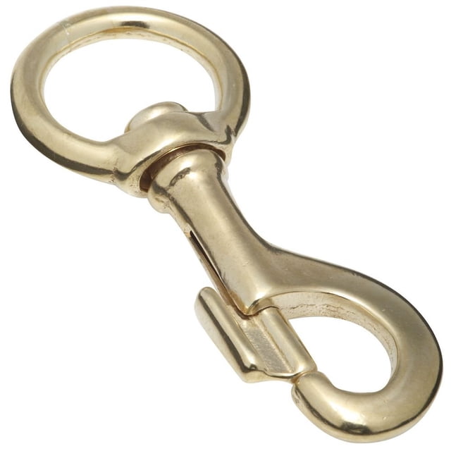 Bolt Snap National Hardware N258-590 en bronce macizo, 3 x 12 cm