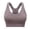 Purple, variant on HNMKIU Plus Size Sports Bras for Women with Adjustable Straps Back Shockproof Underwire Free with Beauty Back Design Detachable for Fitness Plus Yoga Bras for Women Red,XL