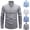 White, variant on Men's Classic Oxford Shirt Solid Casual Slim Fit Button Down Collar Woven Shirts Long Sleeve Dress Shirts with Pocket Business White