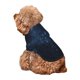 thumbnail image 5 of Fotbe Blue Glitter Retro Sudadera con Estampado para Perros Pequeños – Suéter con Capucha para Mascotas, Tela Suave de Forro Polar con Bolsillo-XX-Large, 5 of 7
