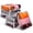 16 x 14 x 4 Inch, variant on Closet Organizer 18 x 15 x 9 Inch 6-Pack Zippered Plastic Storage for Blankets Clothes Bed Sheets