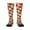 1 Black, variant on Thanksgiving Sketch Turkey Print Compression Socks for Both Men And Women for Running, Travel, Flight, Nurse