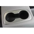 thumbnail image 3 of for Chevrolet Malibu 2016-2021 Silver Steel Rear Water Cup Panel Cover Trim 1PCS, 3 of 4