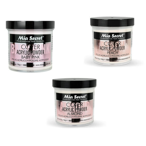 Mia Secret COVER (Baby Pink/Almond/Peach) 4oz;3pc