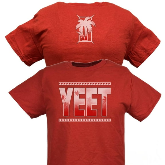 Jey Uso Yeet Bloodline Kids Youth Red T-shirt