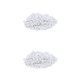 thumbnail image 1 of Monstrate Cuentas espaciadoras de 200 piezas, abalorio de joyería de bola suelta sin costuras, accesorio de bricolaje apilable, suministros de artesanía, plata 2piezas Monstrate CBP439268, 1 of 6