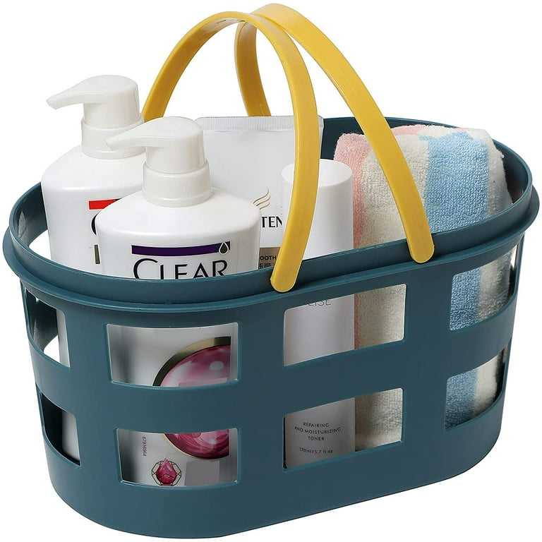 Shower Caddy Clear Acrylic Basket Organizer With Handle Bathroom Storage