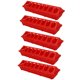 thumbnail image 1 of Contenedor de comida para pájaros mano de obra exquisita caja de comida para pájaros de plástico seguro para pájaros loros Octpeak Otros, 1 of 8