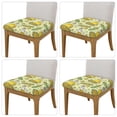 thumbnail image 2 of Rateoe Corn And Corn Oil Pattern Square Couch Cushion Covers, Sofa Furniture Protector Slipcover with Bottom Tie rope, Soft Non-Slip Non-Wrinkle Non-Sticky-Four Pieces, 2 of 7