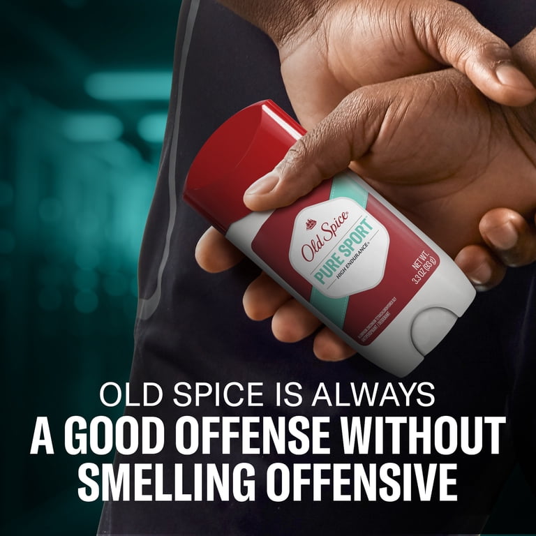 Old Spice Pure Sport Antiperspirant Deodorant, 24/7 Protection photo 8