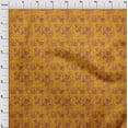thumbnail image 3 of oneOone Cotton Poplin Orange Fabric Batik Sewing Craft Projects Fabric Prints By Yard 42 Inch Wide, 3 of 4