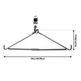 thumbnail image 6 of Allen Company Steel Gambrel Kit - 500 Pound Capacity Manual Hoist - Collapsible Design, 6 of 11