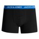 thumbnail image 2 of Jack & Jones Calzoncillos para hombre, paquete de 10 - JACHUEY TRUNKS, algodón elástico Rojo/azul/gasolina/negro L (Large), 2 of 4
