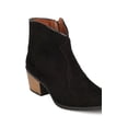 thumbnail image 1 of New Women Qupid Rover-15 Faux Suede Pointy Toe Cowboy Bootie, 1 of 5