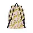 thumbnail image 2 of Lsque Pears And Flower Pattern Canvas Daypack, Durable Backpack, High-quality Versatile Backpack,Vintage Compact Backpack-Medium, 2 of 6
