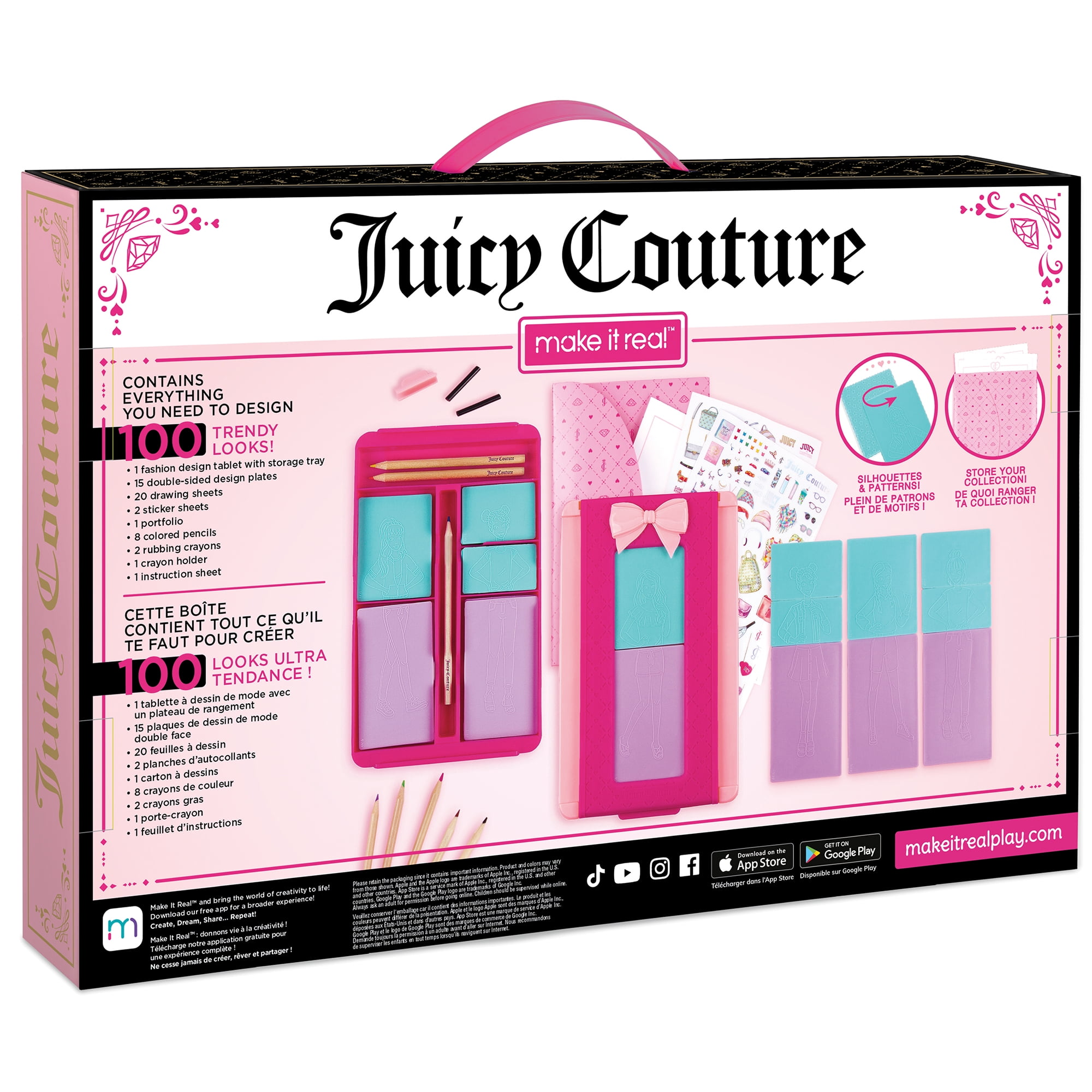 Juicy Couture: Fashion Exchange - 51 Piece Scratch Plate Outfit