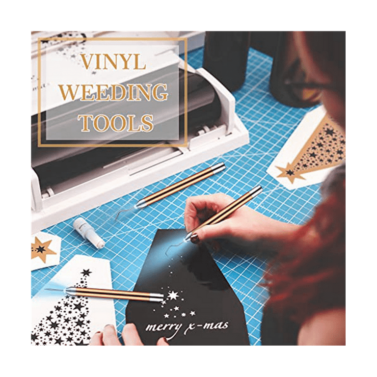 3 Pcs Weeding Tools For Vinyl With Led Light Set Pin Pen Weeding Tool  Weeding Pen Craft Tweezers Pi