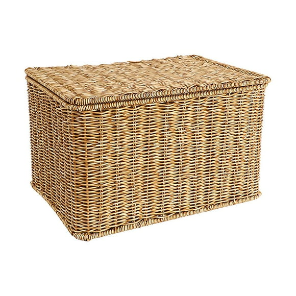 Large Storage Basket Seagrass Baskets Bathroom Woven Basket Seagrass Basket Lid Woven Cube