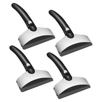 HongHeng 4Pcs Ice Scraper for Car Windshield with Handle Snow Scraper Heavy Duty Frost and Snow Removal Tool for Car Windshield from Scrape Frost and Ice