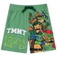 thumbnail image 4 of Teenage Mutant Ninja Turtles Boys Basketball Jersey Shirt and Shorts Clothing Set- Little and Big Boys Sizes 4-20, Moss Green, 6-7, 4 of 8