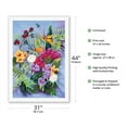 thumbnail image 2 of Hawaiian Island Floral - From an Original Color Painting by Warren Rapozo - Fine Art Rolled Canvas Print 27in x 40in, 2 of 4