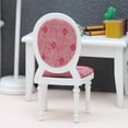 thumbnail image 2 of Silla en miniatura para muebles Dollhouse, escala 1:12, color blanco vintage, 2 of 3