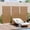 Brown, variant on MAYEERTY 59x30x16 Inch Olive Gray Galvanized Steel Privacy Screen, 5 Piece Set for Outdoor Garden