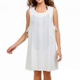 thumbnail image 5 of Girls Robe Bikini Cover up Hollow Out Summer Beach Dress Bathing Suit Cover up 13-14 Years, 5 of 6