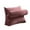 Light Pink, variant on Adult Reading Pillow Bed Rest with Back Support, Large Wedge Backrest Cushion for Sitting Up in Bed, Detachable Washable Cover for Sofa Chair Watching TV Gaming Relaxing