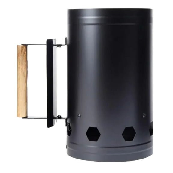 WLIZJ New! In Stock! Barbecue Fire Starter Bucket Bbq Carbon Barrels Tool for Outdoor Grill (Black), Kitchen Supplies Clearance!