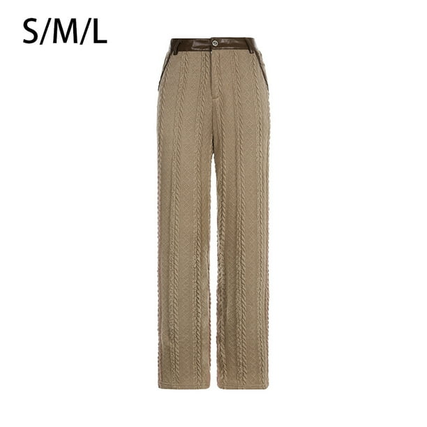 Mishow 2022 Autumn Women's Pants Straight Casual Loose Woman High
