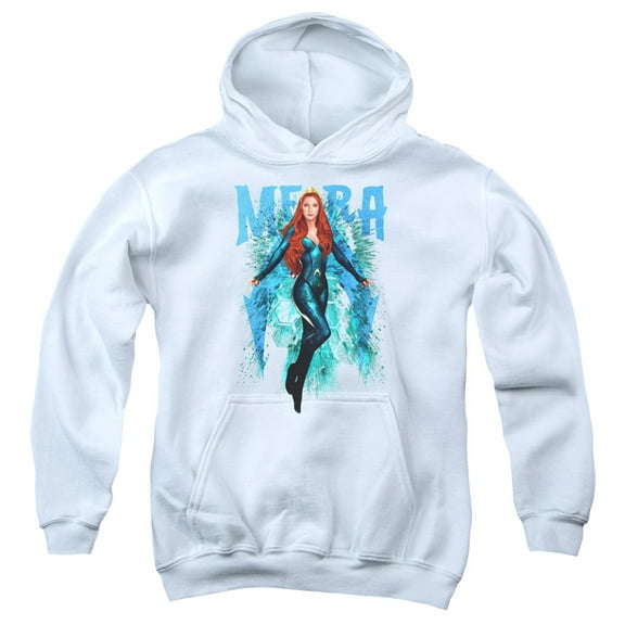 Aquaman Movie - Mera - Youth Hooded Sweatshirt - Small