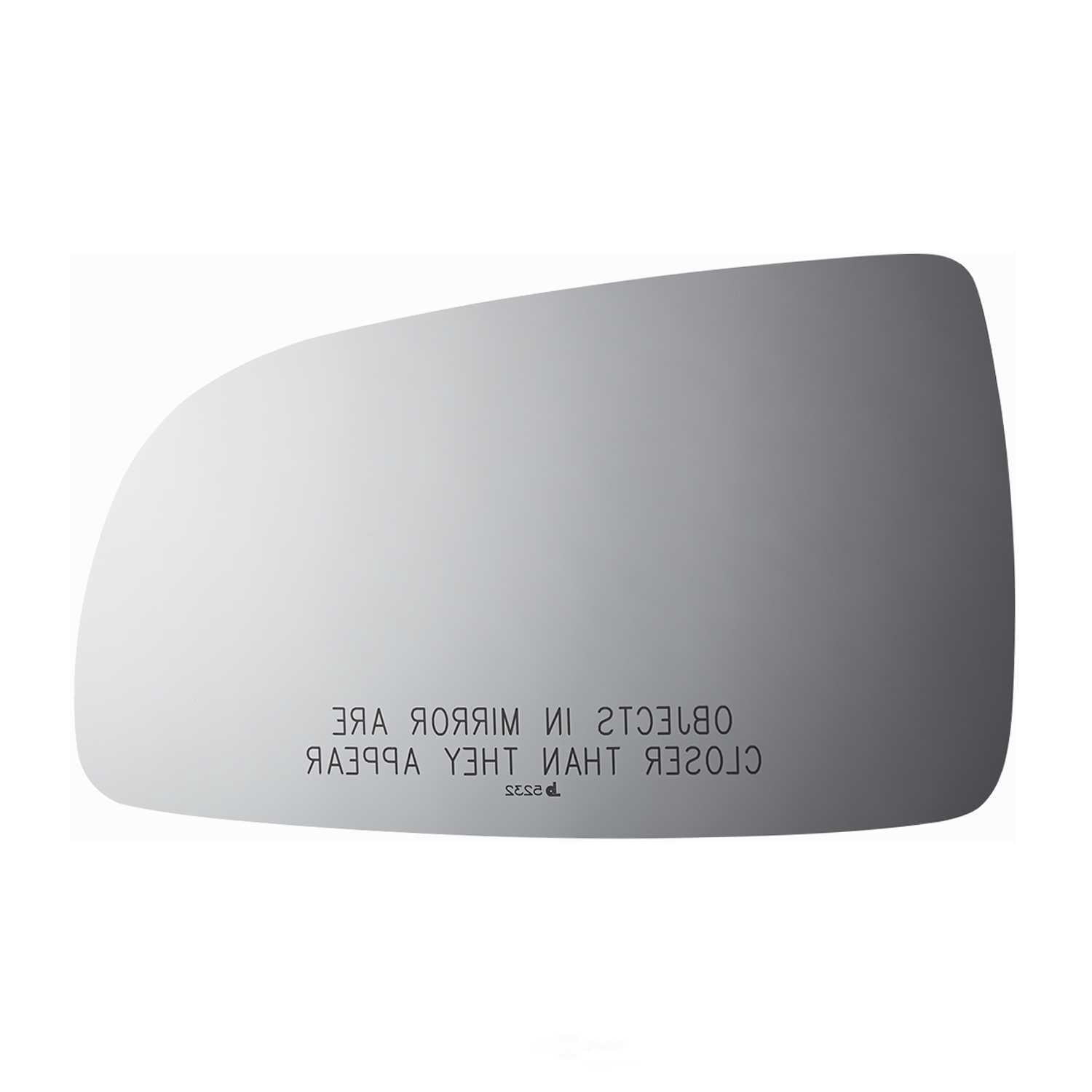 Burco Side View Mirror Replacement Glass - Clear Glass - 5232