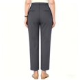 thumbnail image 6 of Breezora Women High Silky Soft Pull On Comfort Pants Casual Stretchy Waist Relaxed Trousers, 6 of 9
