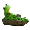 thumbnail image 1 of Floating Garden Sculpture Resin Animal Art Statue For Pond Water Feature Outdoor Figurine, 1 of 6