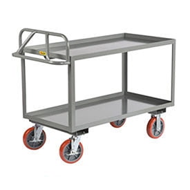 Little Giant Welded Shelf Truck, Lip Shelves, 24 x 36