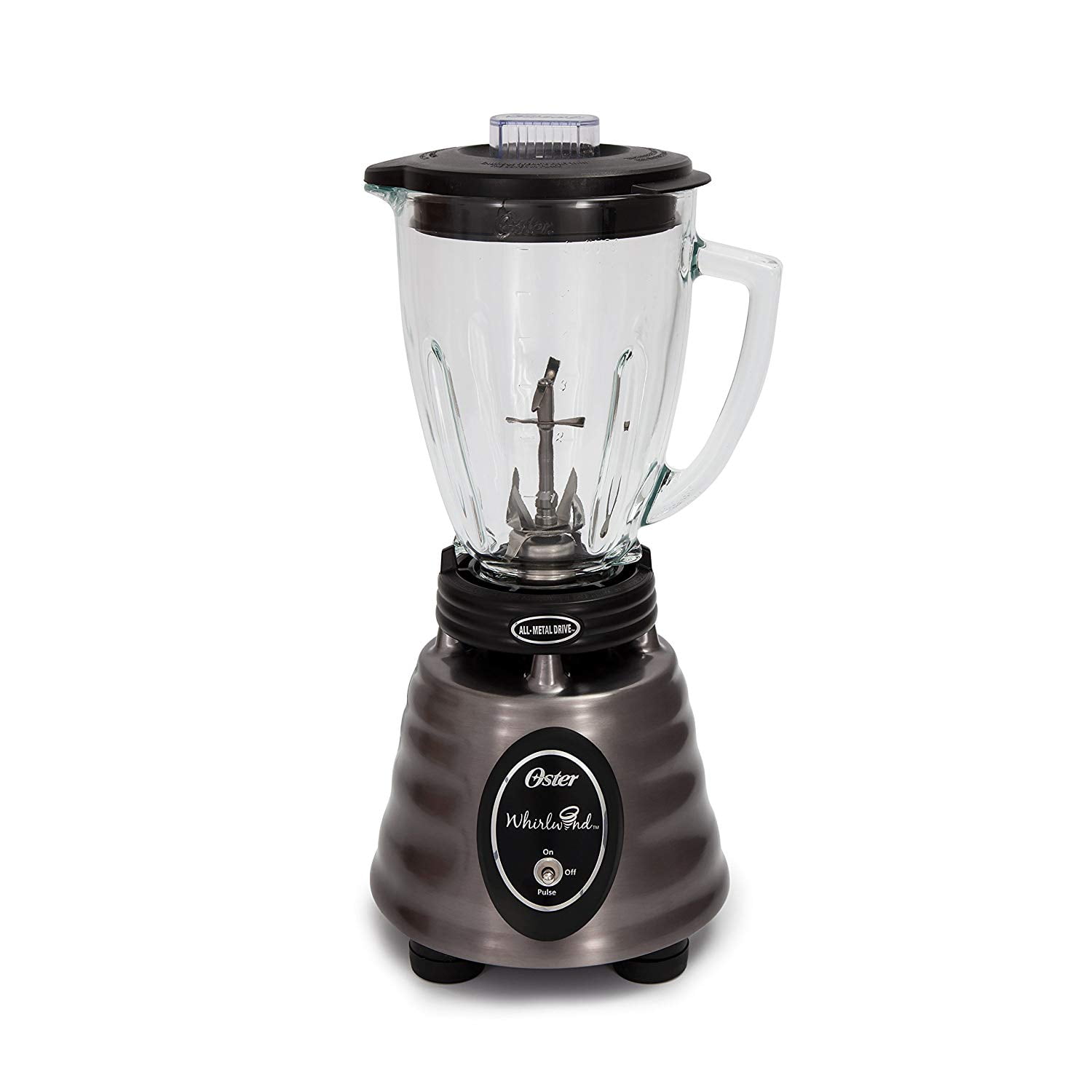 Oster Heritage Blend 400 Blender in Black Stainless