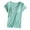 Green, variant on Short Sleeved T Shirt With Chest Pad Bra Cup - Polyester Spandex, Casual Pajamas
