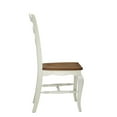 thumbnail image 4 of Homestyles French Countryside Dining Chair in Oak and Rubbed White (Set of 2), 4 of 4