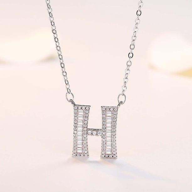 Collar con colgante de tu nombre, mi apellido y 26 palabras en inglés para hija.
