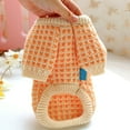 thumbnail image 5 of Pets Dog Cat Orange Color Wafer Sweater Autumn Winter Puppy Warm Clothes Costume, 5 of 8