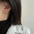 thumbnail image 6 of GKNET 1Pair Geometric Irregular Twisted Mobius Hoop Earrings For Women Simple Earr WY4-A, 6 of 9