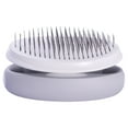thumbnail image 5 of Pet Life ® 'Gyrater' Travel Self-Cleaning Swivel Grooming Slicker Pet Brush, 5 of 6